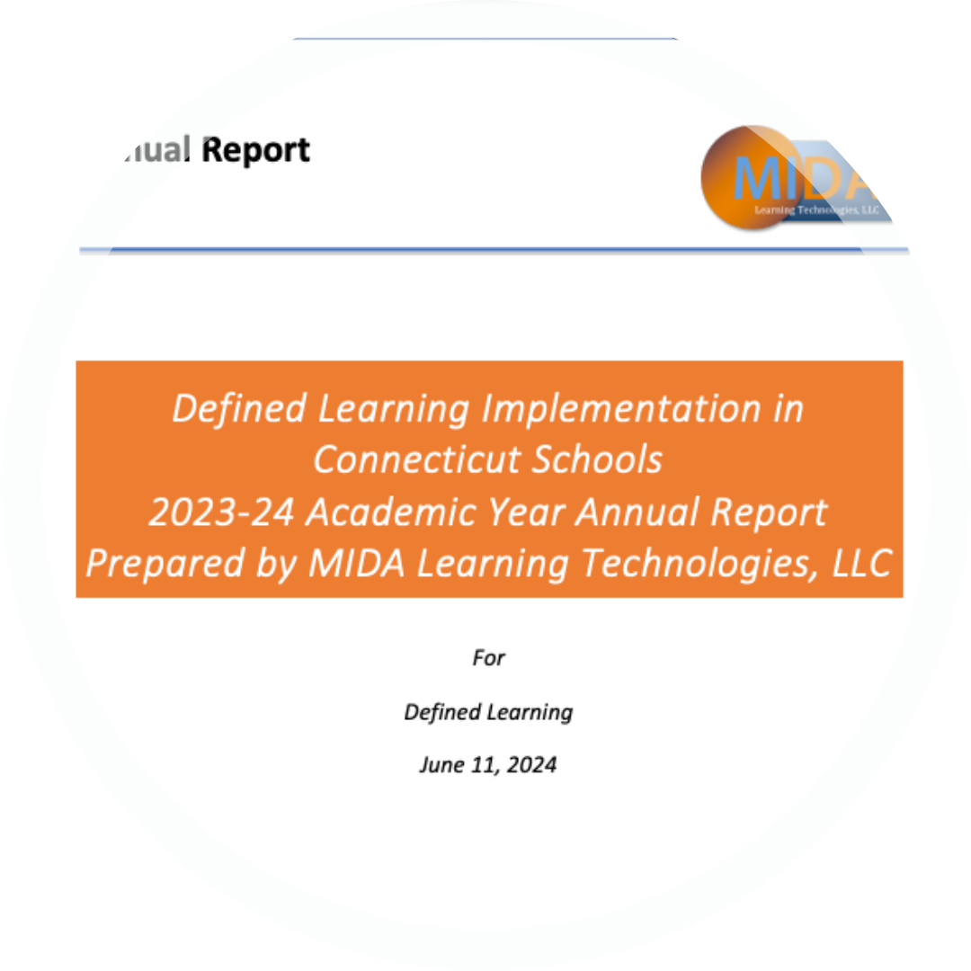 Research Study: Defined Learning Implementation in CT Schools 2023-24 Academic Year Annual Report